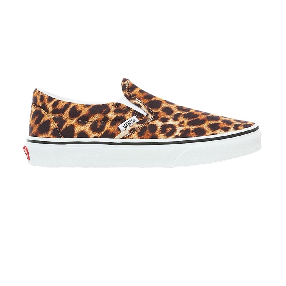 Vans Slip On Leopard Print Shoes